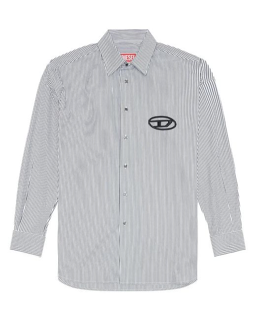 DIESEL Gray 'S-Douber' Shirt for men