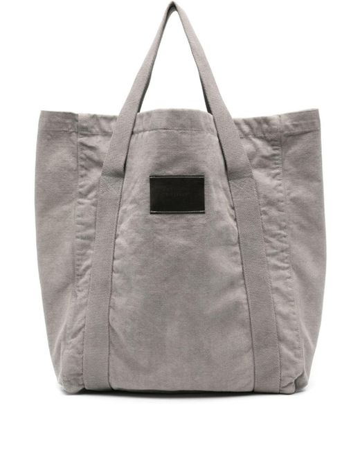 Our Legacy Gray Flight Tote Bag for men