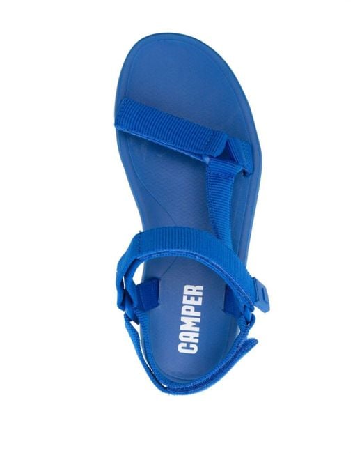 Camper Match Sandalen Met Klittenband in het Blue