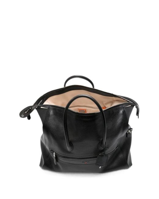Borsone di Santoni in Black da Uomo