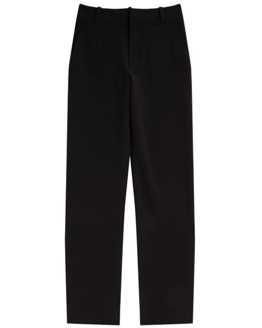 Proenza Schouler Broek Met Wijde Pijpen in het Black