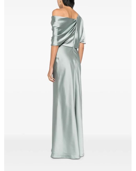Amsale Green The Slouch Dress