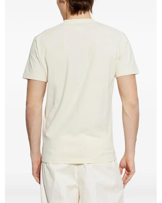 DSquared² White Logo-Print T-Shirt for men