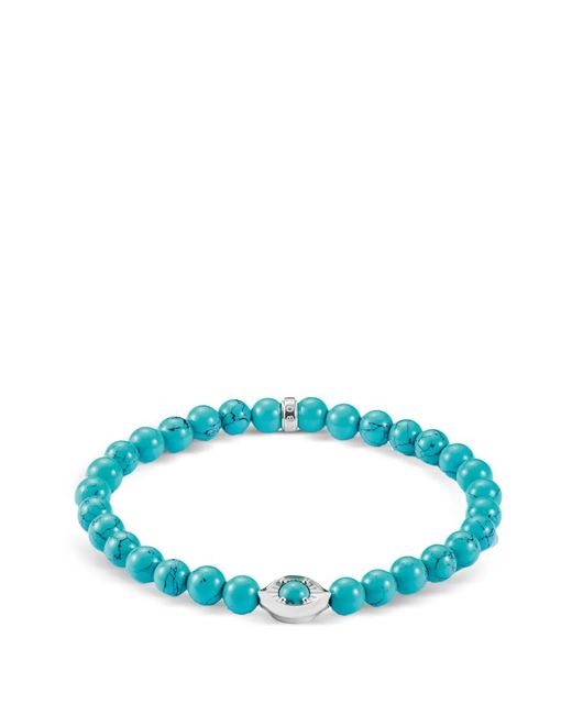 Bracciale Elyndra Con Perline di Thomas Sabo in Blue