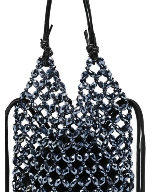 Borsa Tote Karka di Staud in Blue