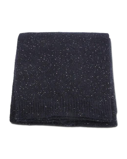 Fabiana Filippi Blue Sequins Scarf
