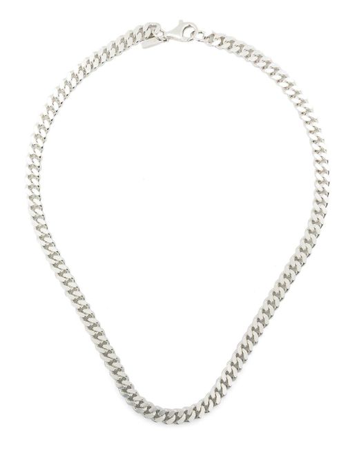 Hatton Labs White Cuban-link Chain Necklace