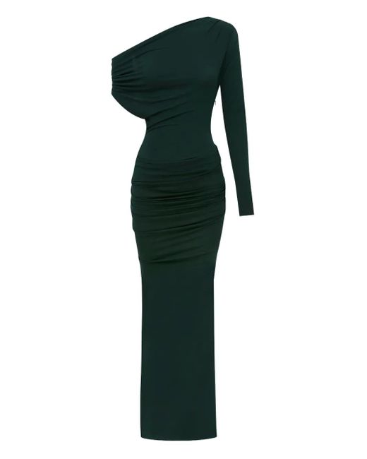 Alex Perry Asymmetrische Maxi-Jurk in het Green