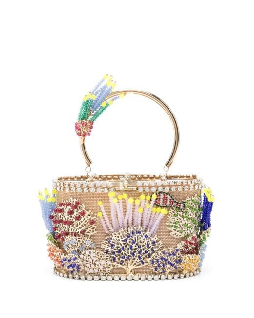 Borsa A Secchiello Holli Marina Mini di Rosantica in White