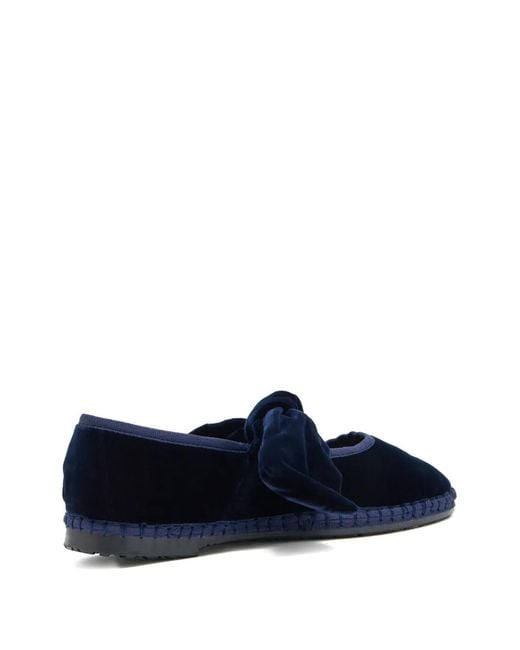 Flabelus Blue Lyra Bow Lyra Espadrilles
