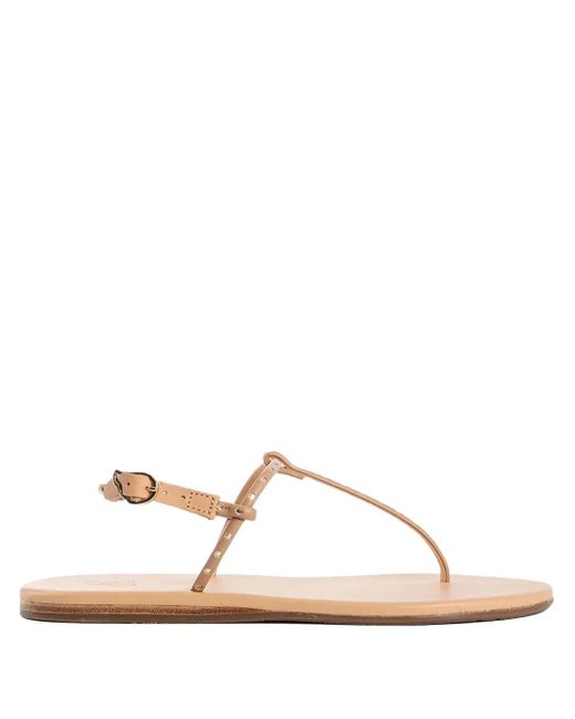 Ancient Greek Sandals Natural Galaxy Studded Sandals