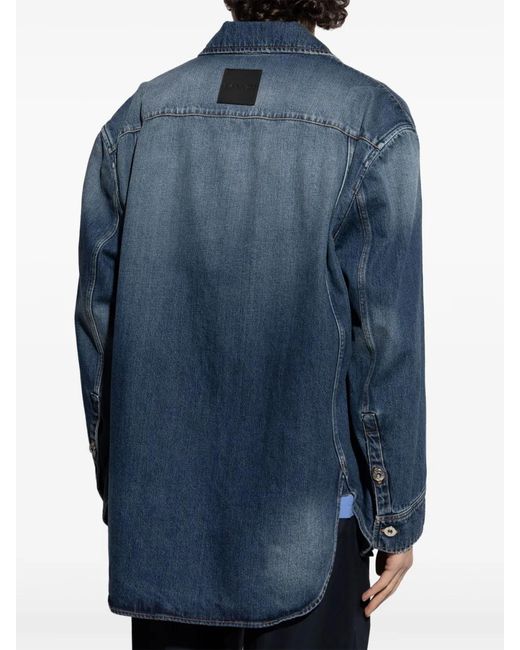 Lanvin Blue Denim Shirt for men