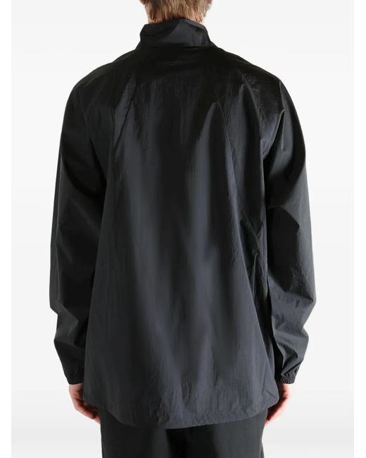 Goldwin Black Raglan-Sleeve Sheer Jacket