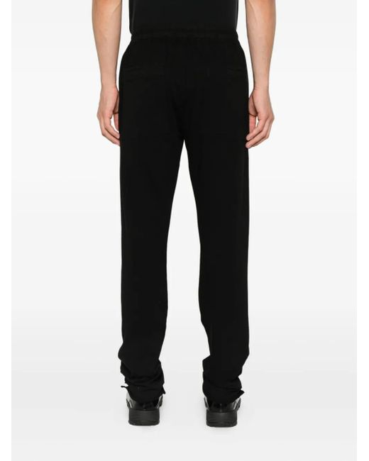 Pantalones de chándal con cordones Rick Owens de hombre de color Black