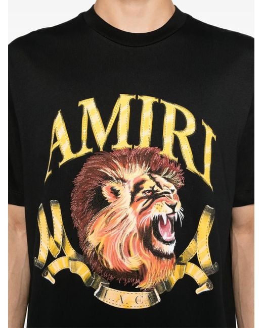 Amiri Black Lion T-Shirt for men