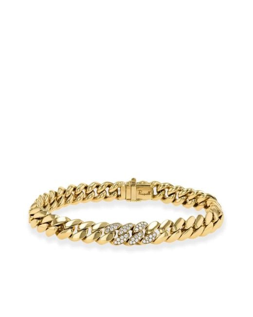 Pragnell Metallic 18Kt Fusion Diamond Bracelet