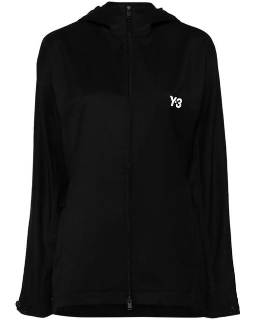 Y-3 Black 3-Stripes Jacket