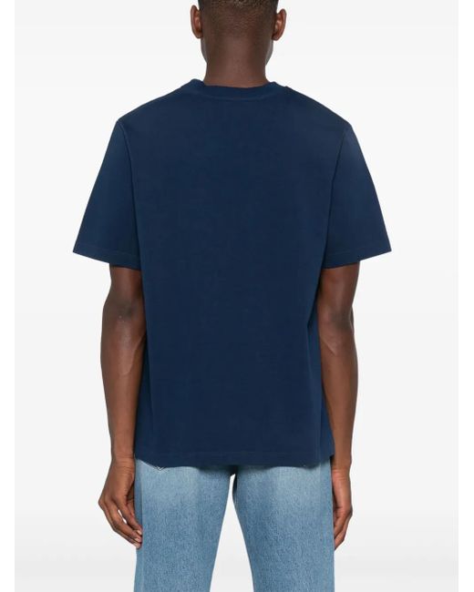 Casablanca T -Shirt mit La Medaille Print in Blue für Herren