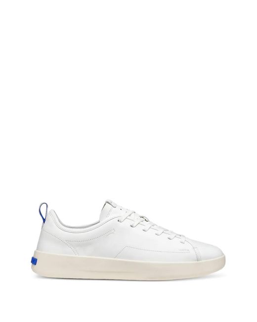 Geox White Gxcp-01 Pull-Tab Sneakers for men