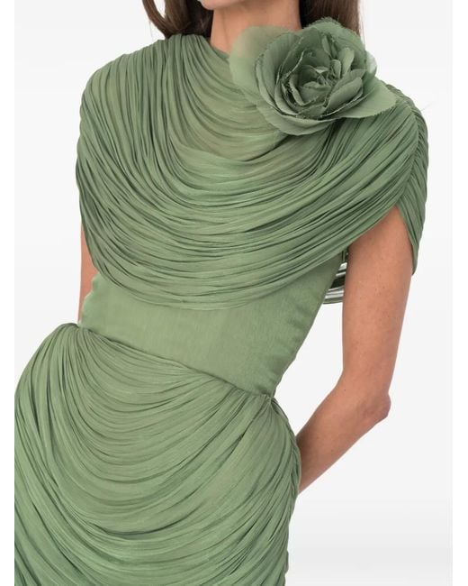 Ana Radu Green Bloom Dress
