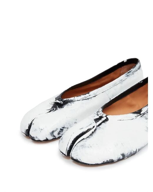 Maison Margiela White Flats
