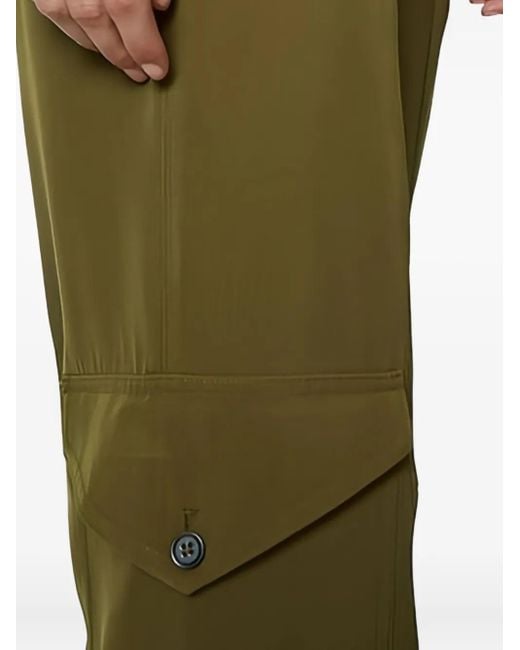 Marc O' Polo Green Cargo Drawstring Trousers