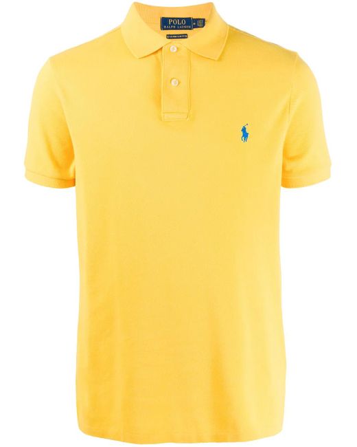 Polo Ralph Lauren Yellow Polo En Piqué for men