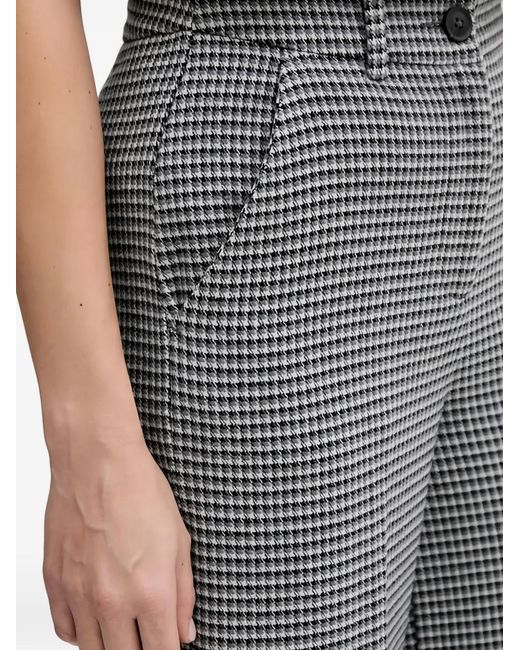 Benetton Gray Houndstooth Trousers