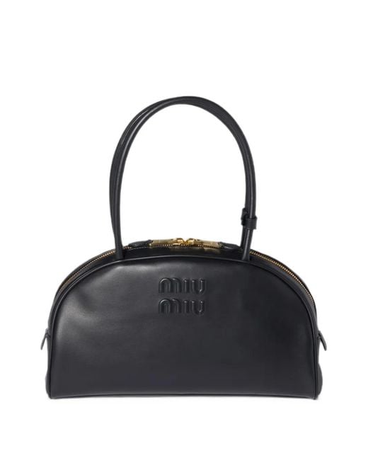 Miu Miu Black Beau Leather Bag