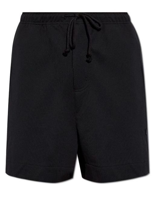 Y-3 Badstof Shorts in het Black voor heren