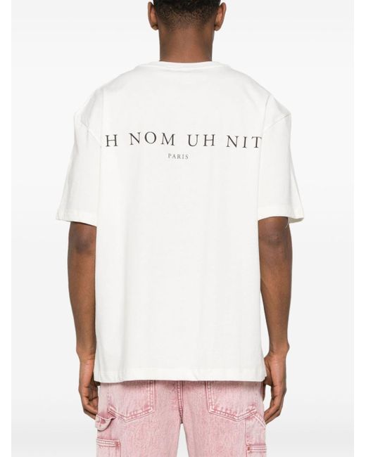 Ih Nom Uh Nit T-Shirt mit Gesicht-Print in White für Herren