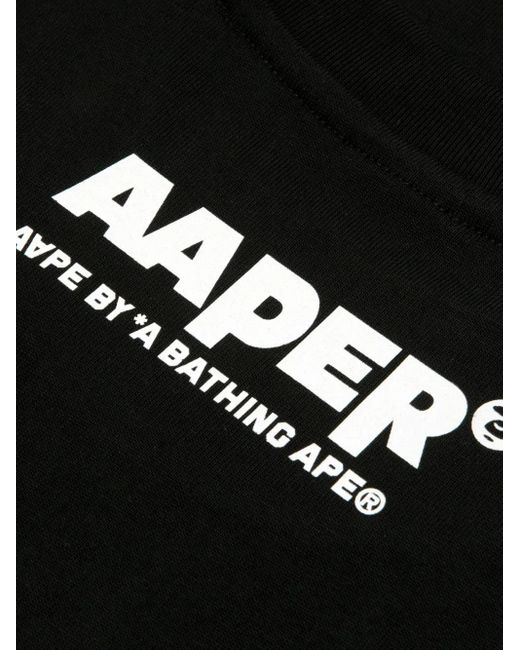 Aape By A Bathing Ape T-Shirt Mit Logo in Black für Herren