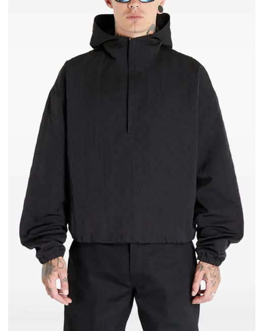 M I S B H V Geprägte Kapuzenjacke in Gray für Herren