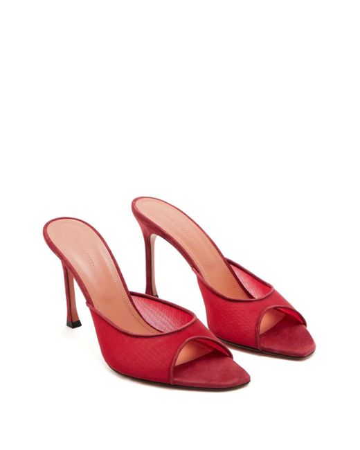AMINA MUADDI Red 95Mm Alexa Sandals