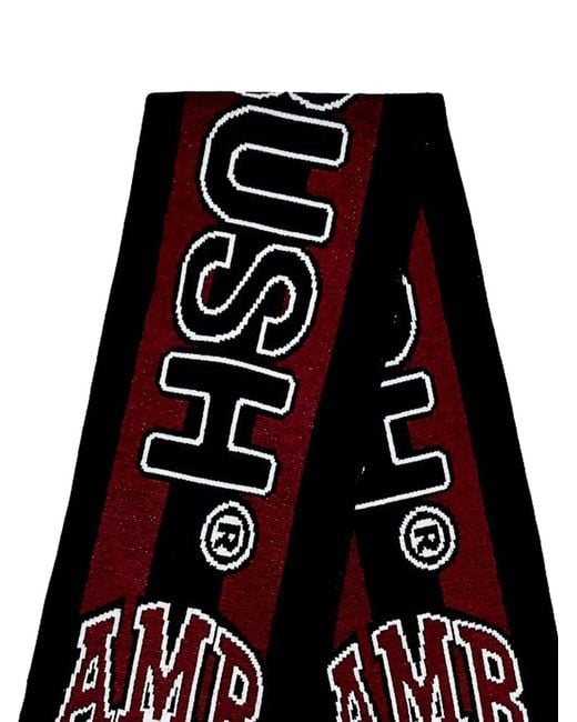 Ambush White Striped Logo Scarf