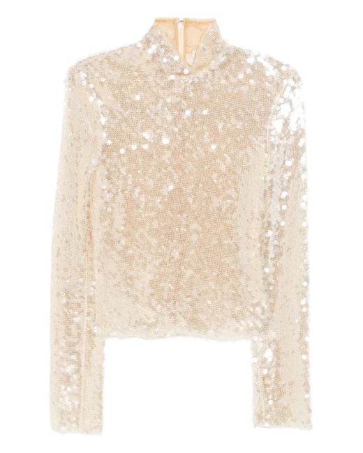 Monse Natural Sequin-E,Bellished Top