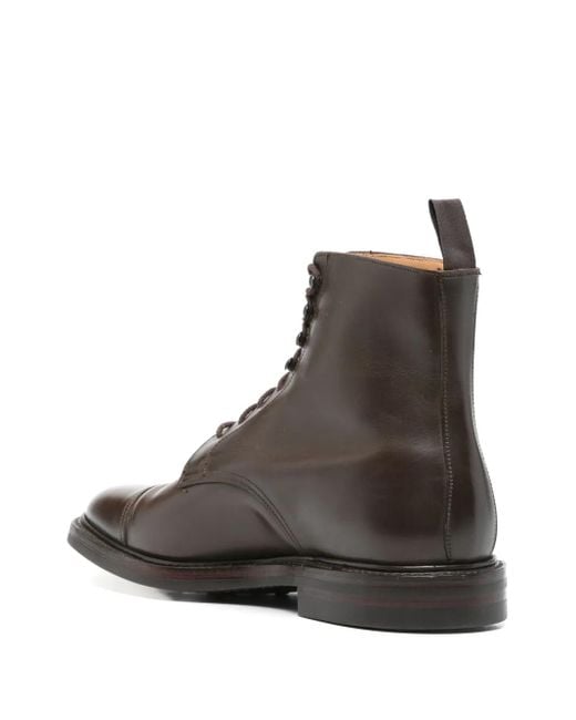 Crockett and Jones Brown Argyll Boots for men