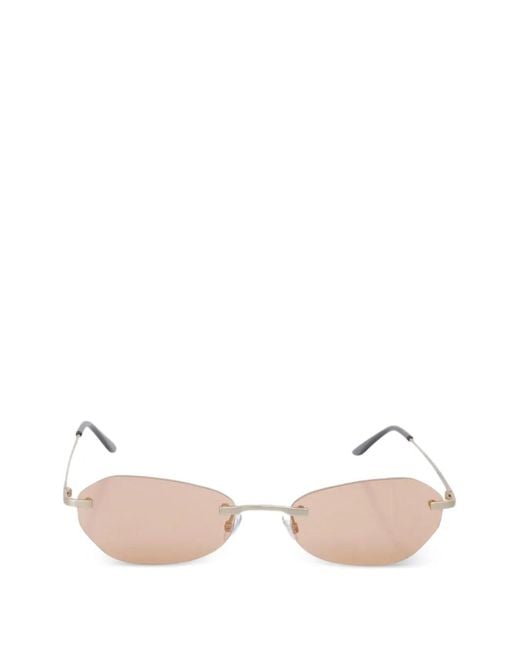 Our Legacy Pink Adorable Geometric-Frame Sunglasses