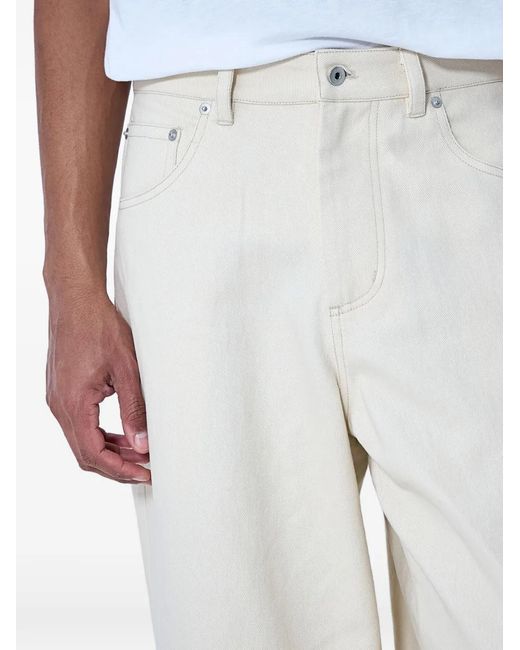 METALWOOD STUDIO White Wide-Leg Jeans for men