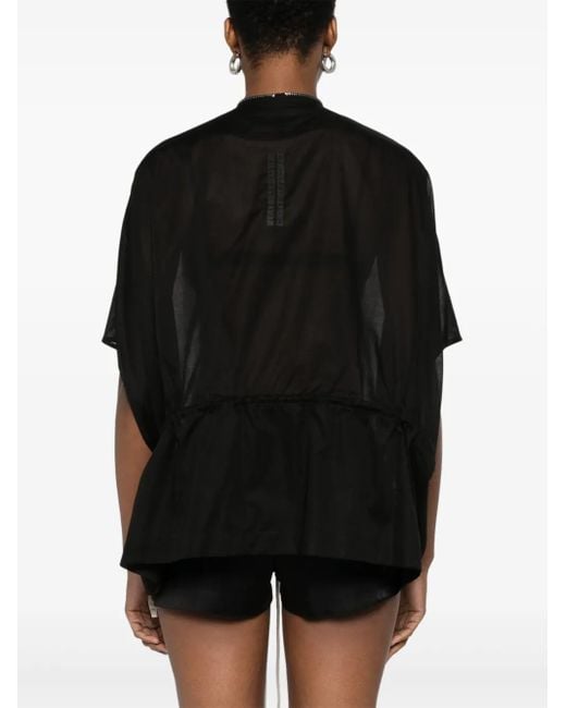 Rick Owens Sail Jack in het Black