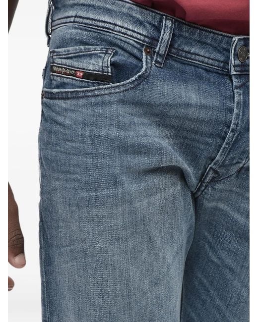 DIESEL Blue Safado-X Straight-Fit Jeans for men