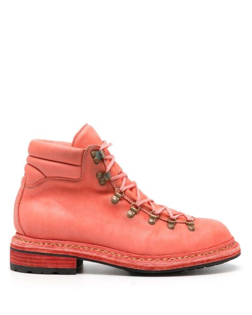 Guidi Pink 19 Leather Boots