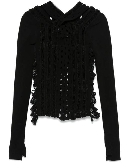 Sinéad O'Dwyer Black Shibari Sweater