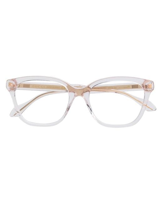 Clear gucci shades sale