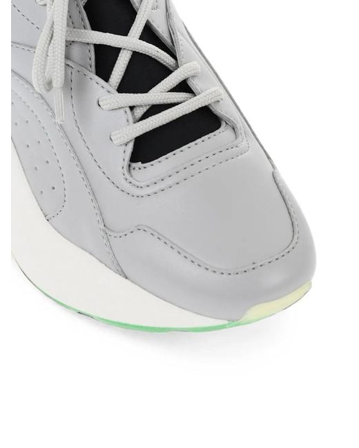 Stella McCartney White Eclypse Lace-Up Sneakers