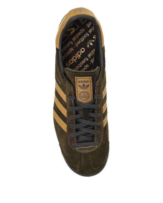 Adidas Green Samoa Ii Spzl Suede Sneakers for men