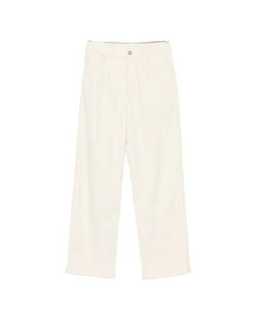 Rohe White Bruun Corduroy Trousers