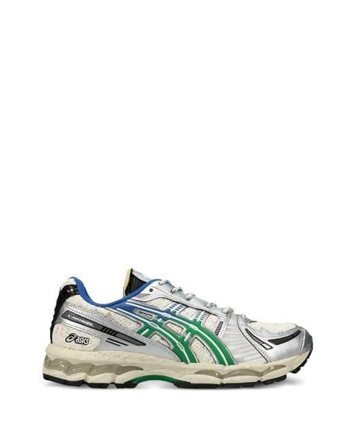 Asics Green X Carnival Gel-Kayano 12.1 Lace-Up Sneakers