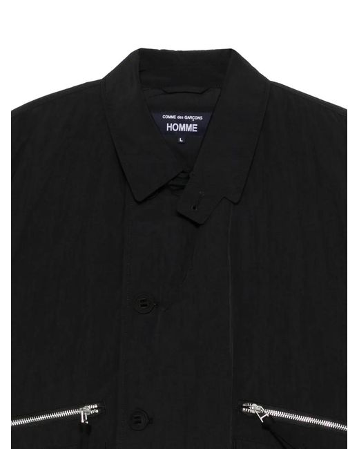 Comme des Garçons Black Zip-Pocket Puffer Jacket for men