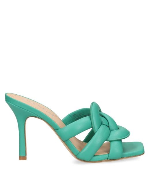 COACH Green 90Mm Kellie Sandals